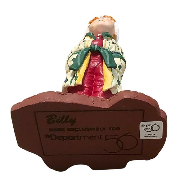 Department 56 Figurine “Billy” 1991 Retired 5¼" All Through The House Collection - Picture 5 of 5